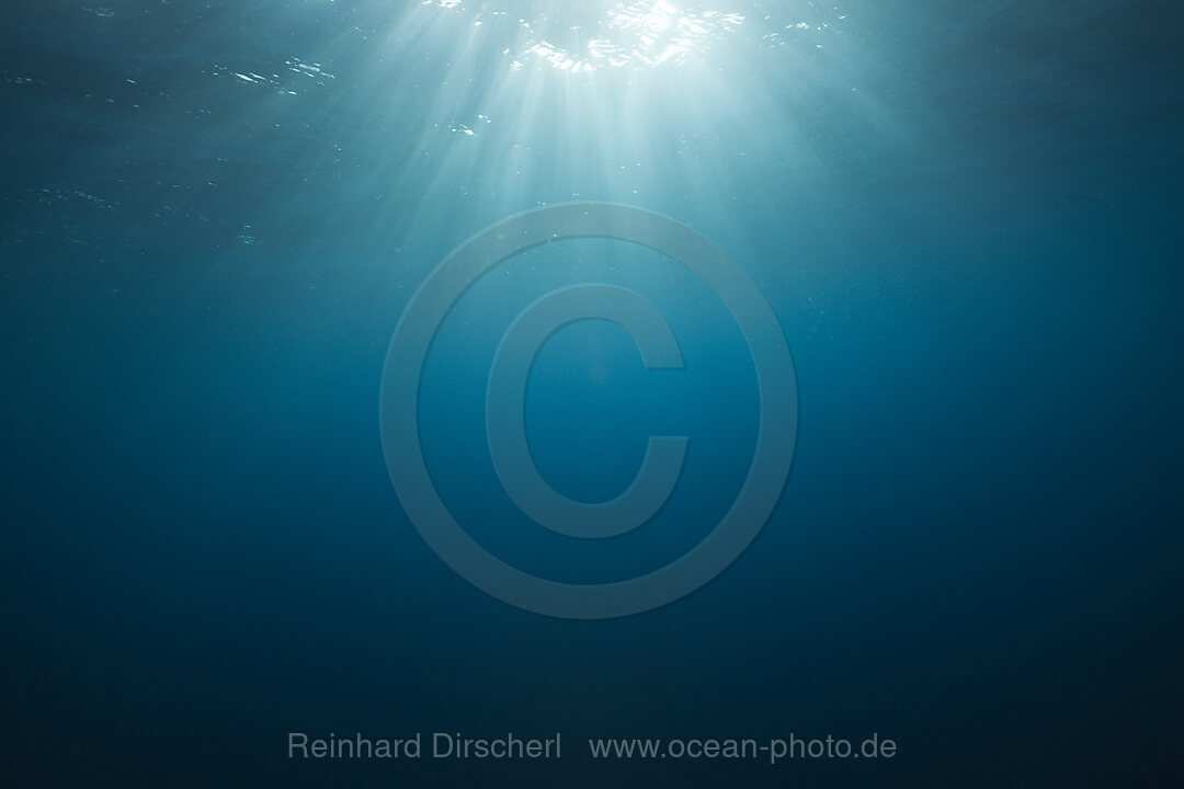 Sunbeam in Ocean