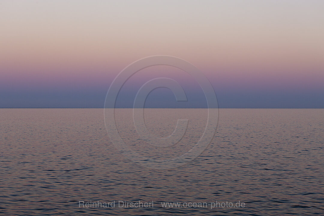 Sonnenuntergang auf dem Meer