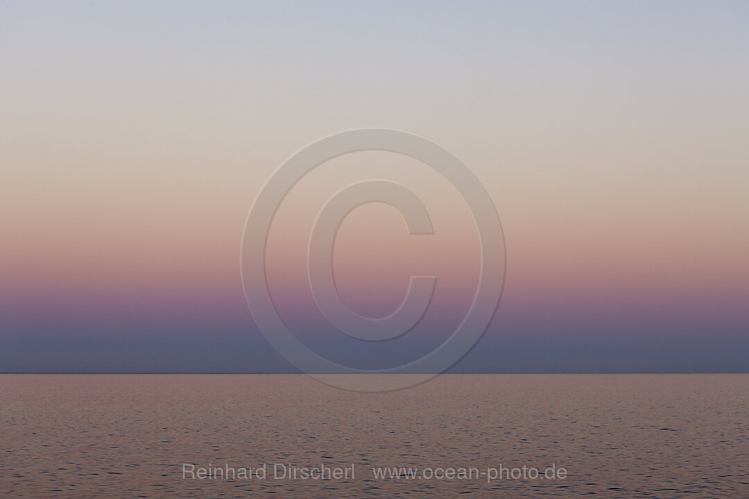 Sonnenuntergang auf dem Meer