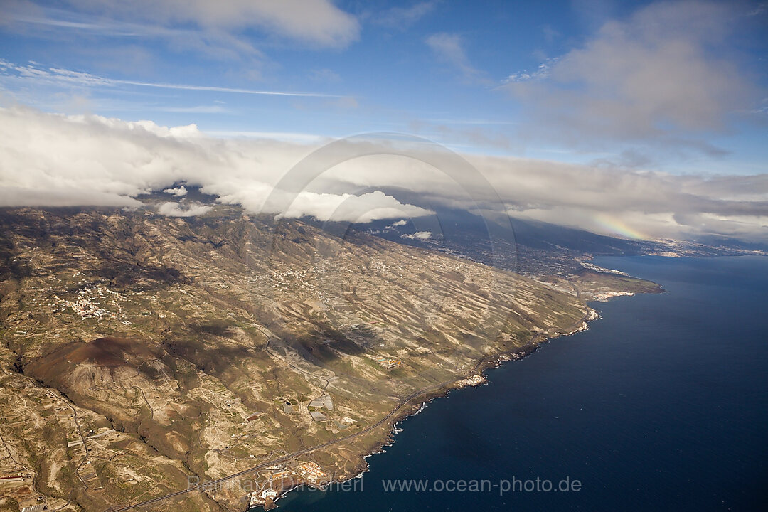 Aerial View of Coast near Fasnia