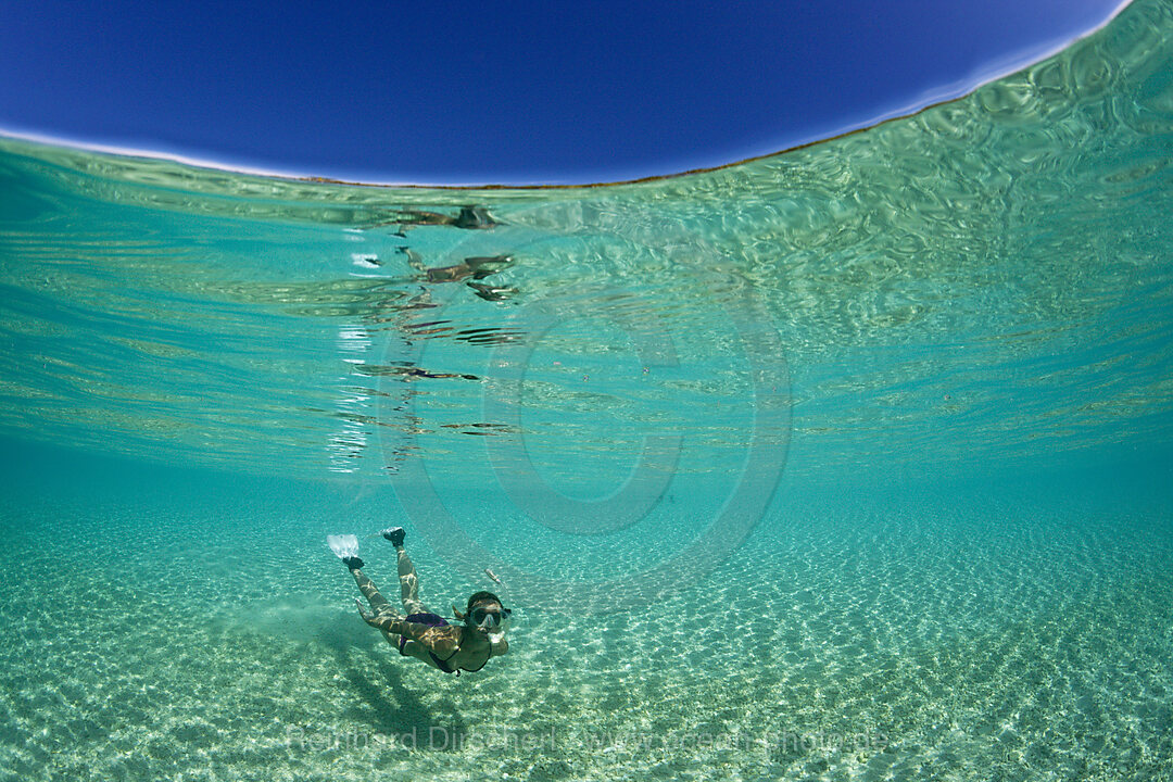 Snorkeling in Lagoon, n/a, Fadol, Kai Islands, Moluccas, Indonesia