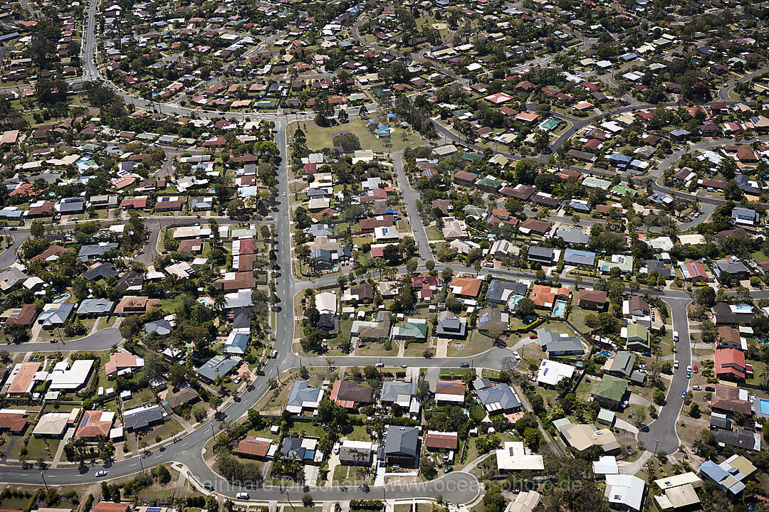 Aerial View of Alexandra Hills, Brisbane, Australia