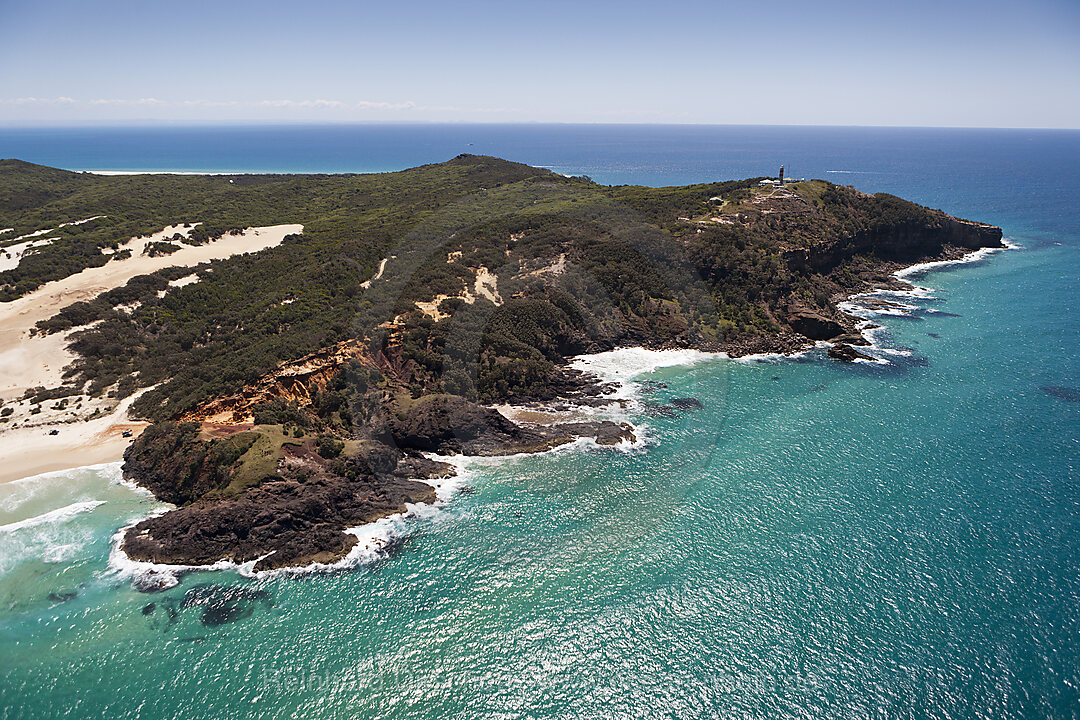 Luftaufnahme Moreton Island, Brisbane, Australien