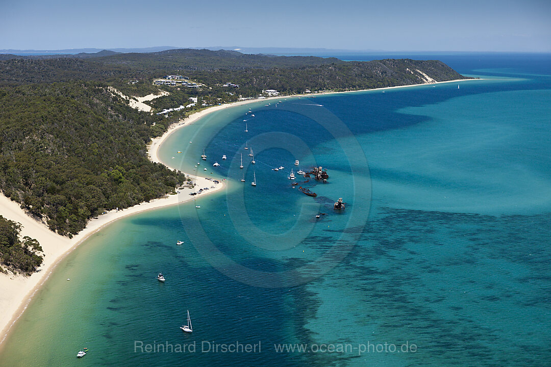 Tangalooma Wracks, Moreton Island, Brisbane, Australien