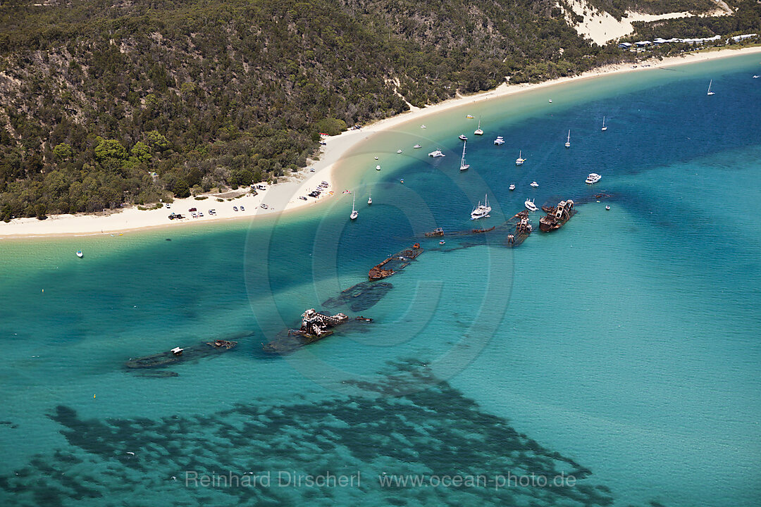 Tangalooma Wracks, Moreton Island, Brisbane, Australien