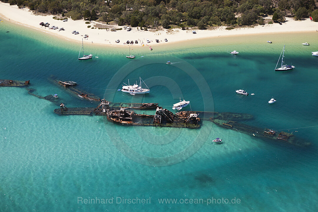 Tangalooma Wracks, Moreton Island, Brisbane, Australien