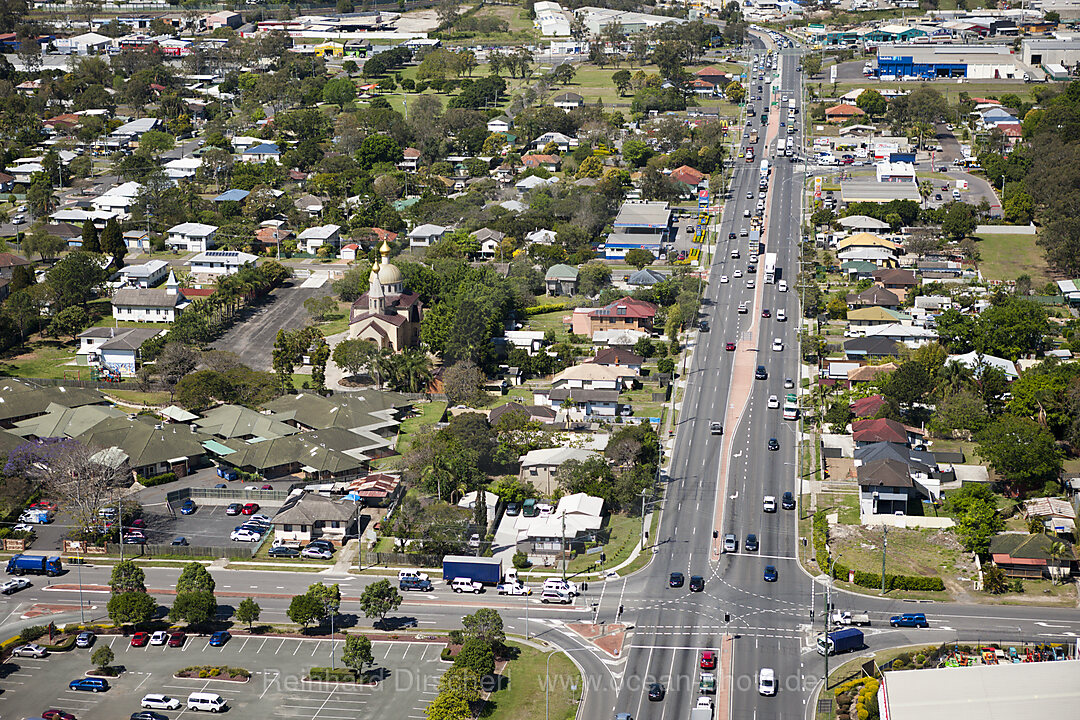 Stadtbild von Brisbane, Brisbane, Australien