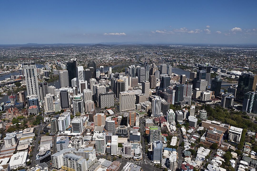 Skyline von Brisbane, Brisbane, Australien