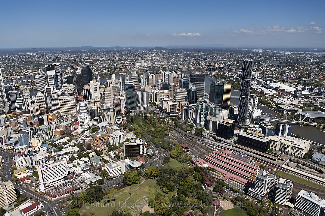 Skyline von Brisbane, Brisbane, Australien