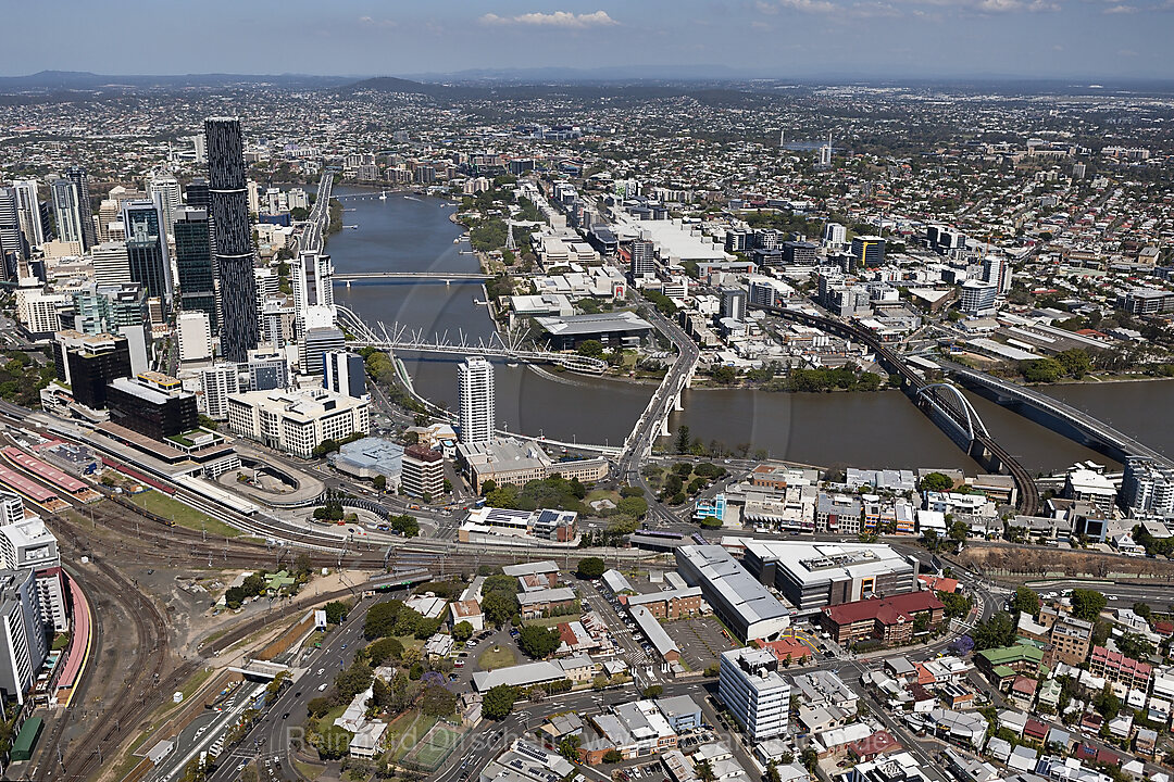 Skyline von Brisbane, Brisbane, Australien