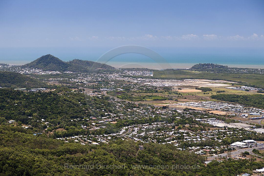 Blick auf Smithfield und Trinity Park, Cairns, Australien