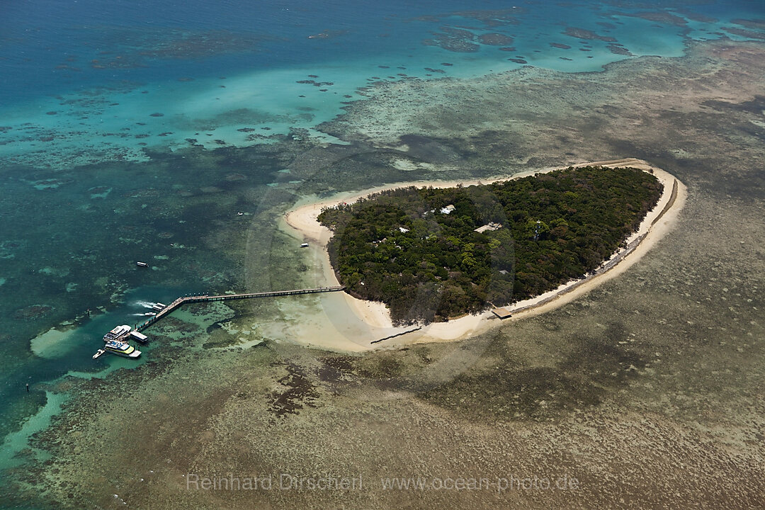 Green Island, Grosses Barriere Riff, Queensland, Australien