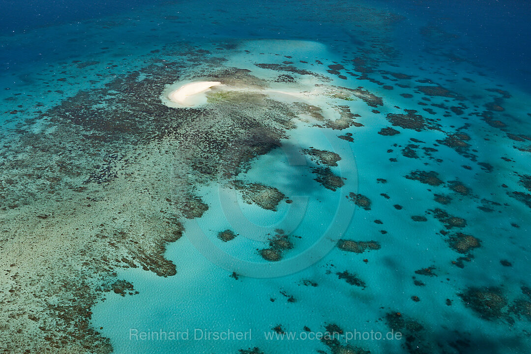 Luftaufnahme Grosses Barriere Riff, Queensland, Australien