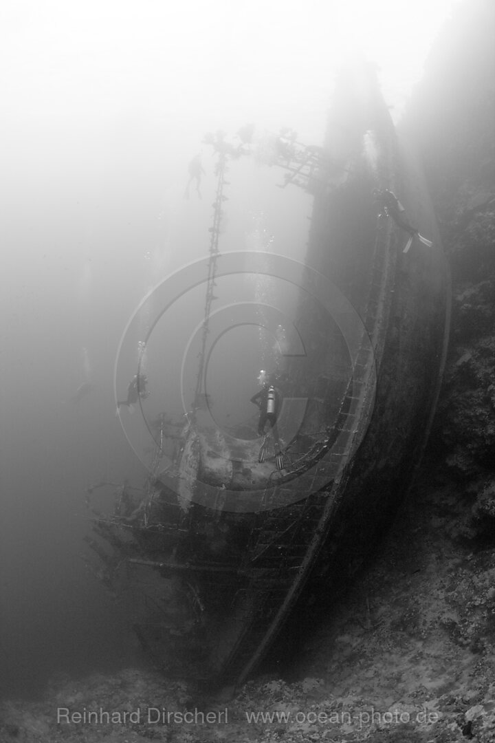 Upright Tuna Boat Wreck, Marovo Lagoon, Solomon Islands