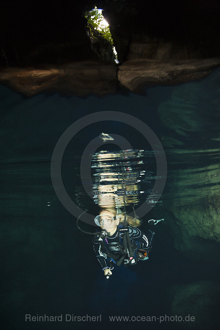 Scuba Diving in Bat Caves, Russell Islands, Solomon Islands