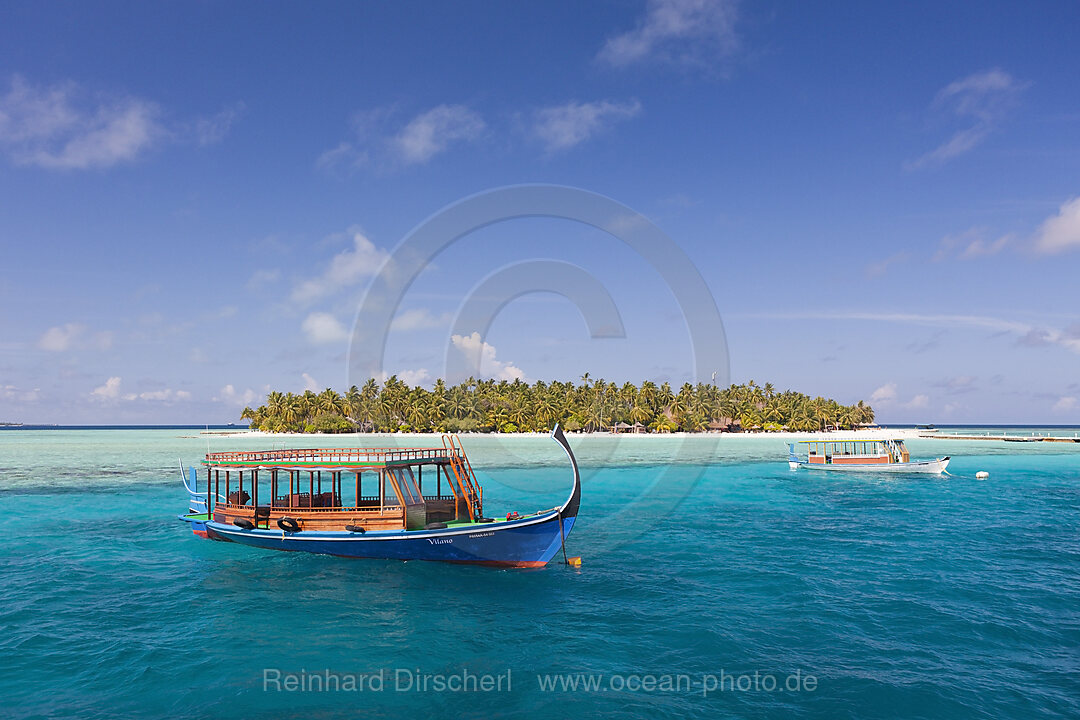 Malediveninsel Alimatha, Felidhu Atoll, Malediven