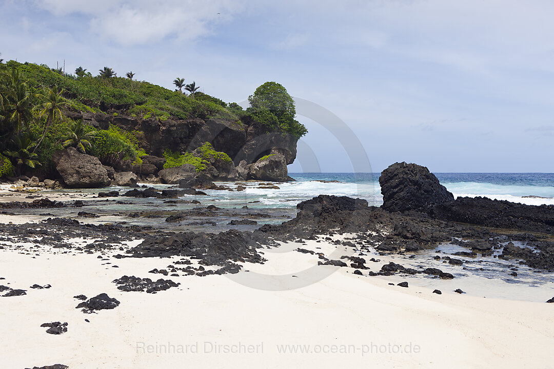 Remote Dolly Beach, Christmas Island, Australia