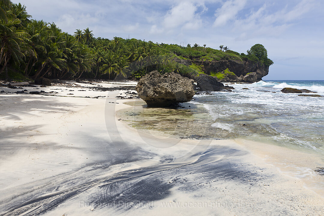 Remote Dolly Beach, Christmas Island, Australia