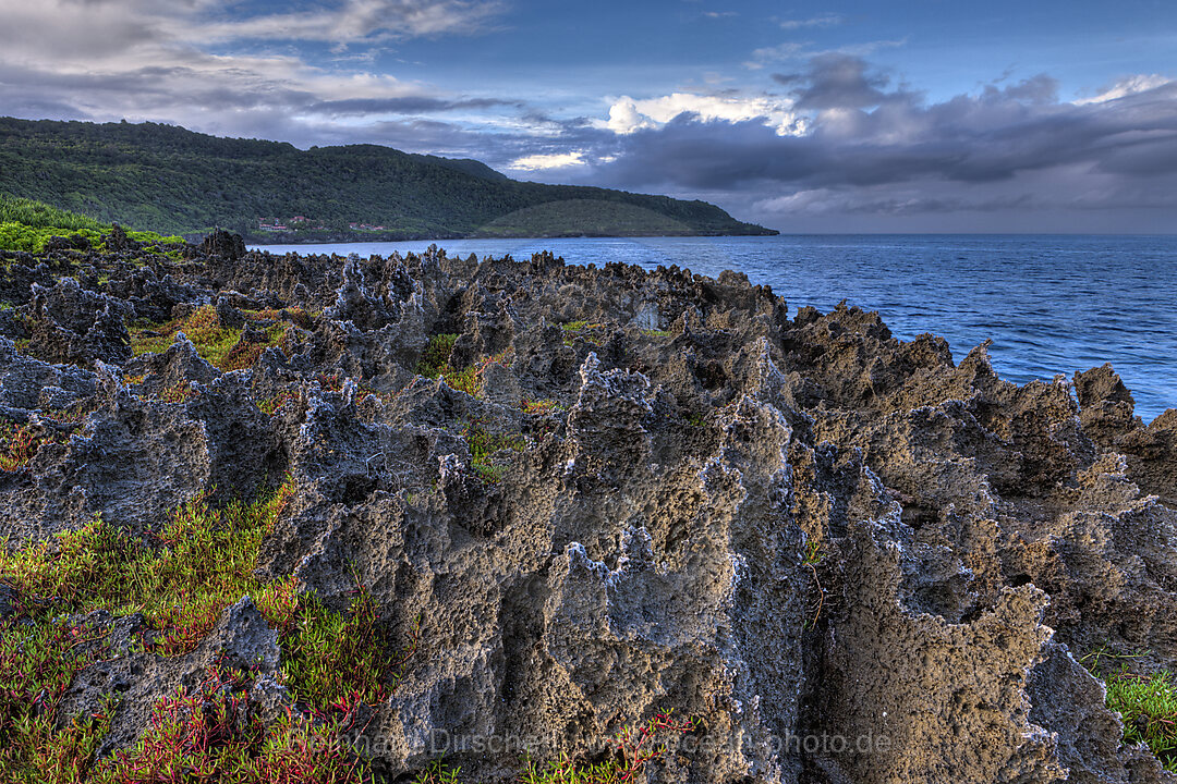 Felsen bei Lily Beach, Weihnachstinsel, Australien