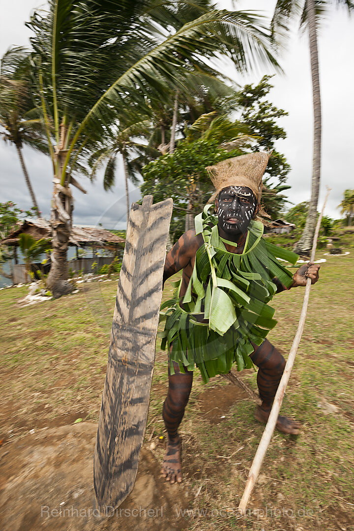 Krieger der Kofure, Tufi, Oro Provinz, Papua Neuguinea