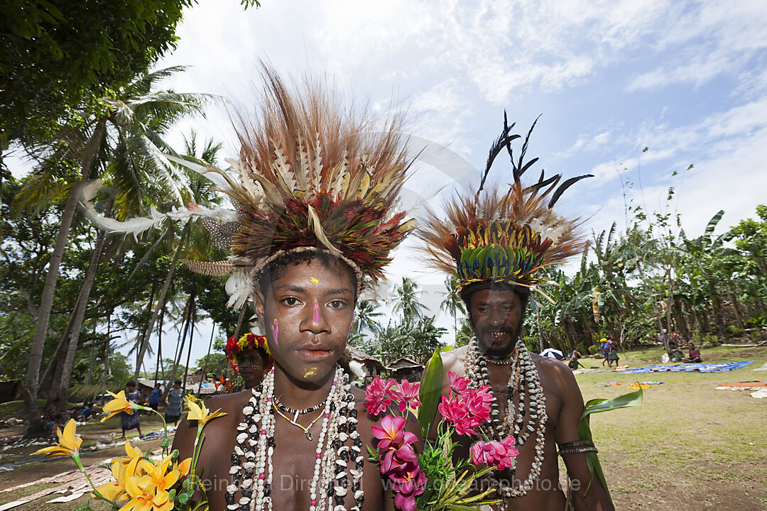 Traditionelles Sing Sing, Tufi, Oro Provinz, Papua Neuguinea