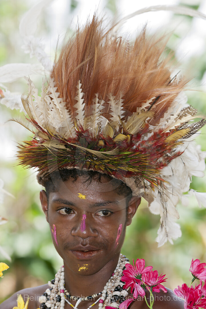 Traditionelles Sing Sing, Tufi, Oro Provinz, Papua Neuguinea