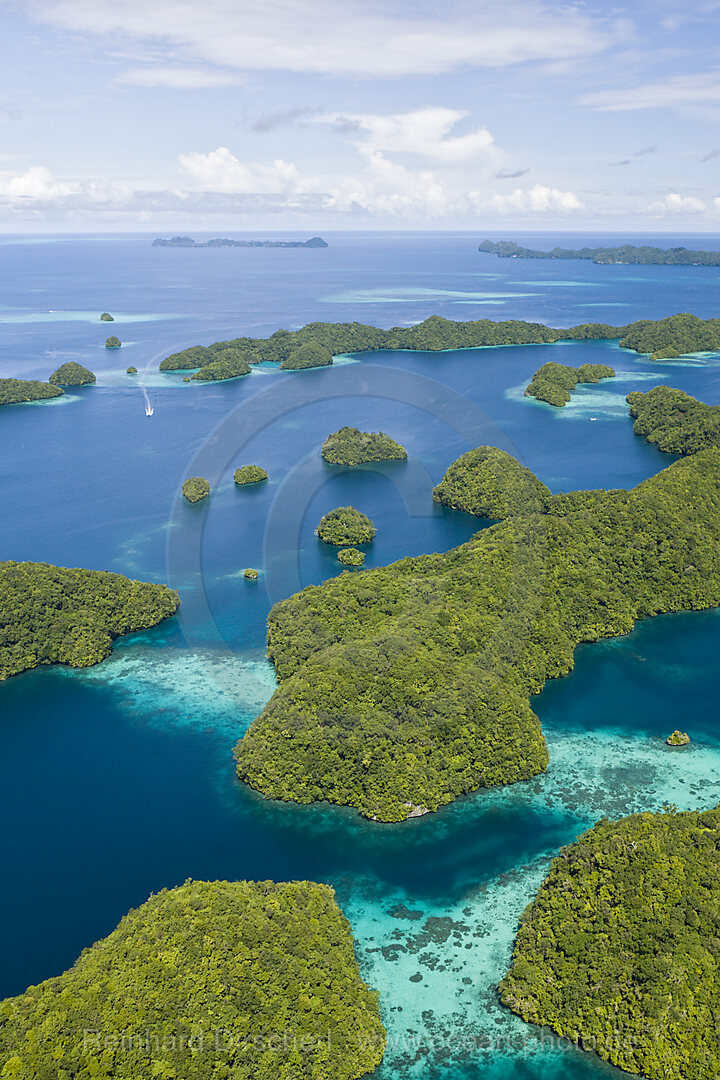 Rock Islands von Palau, Pazifik, Mikronesien, Palau