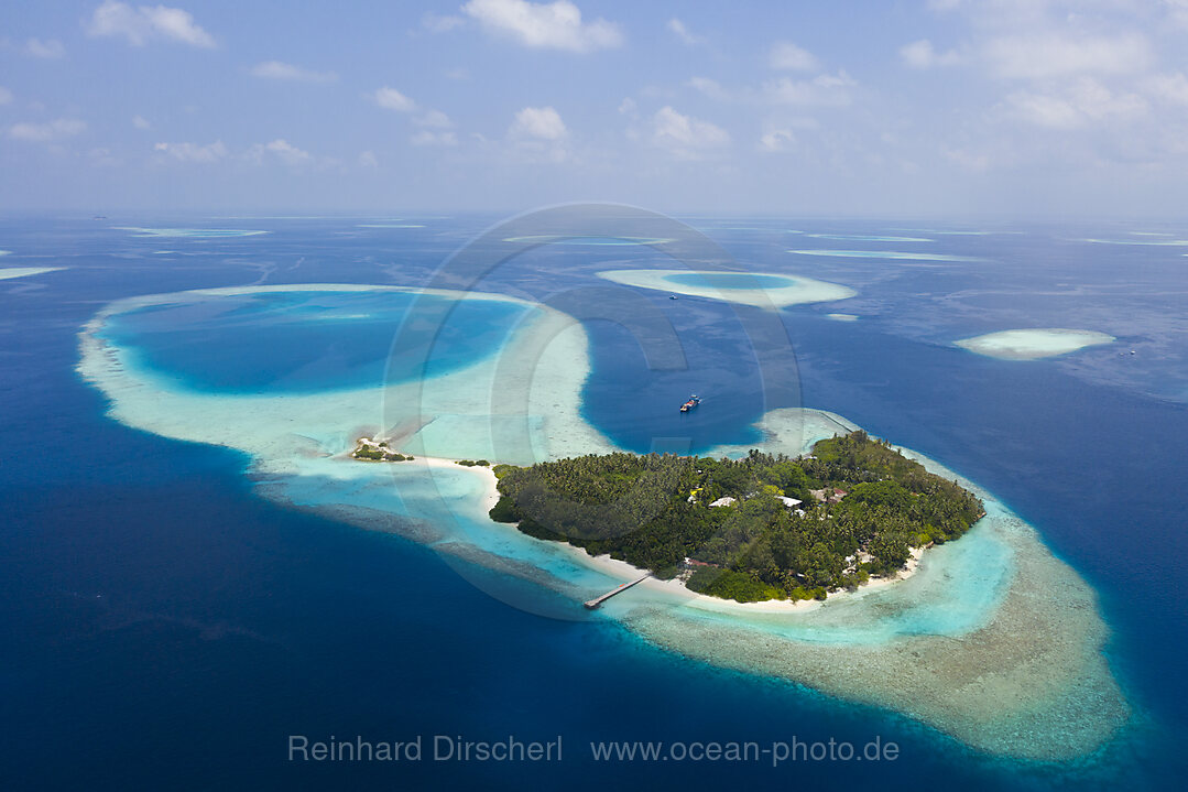 Ferieninsel Villivaru, Sued Male Atoll, Indischer Ozean, Malediven