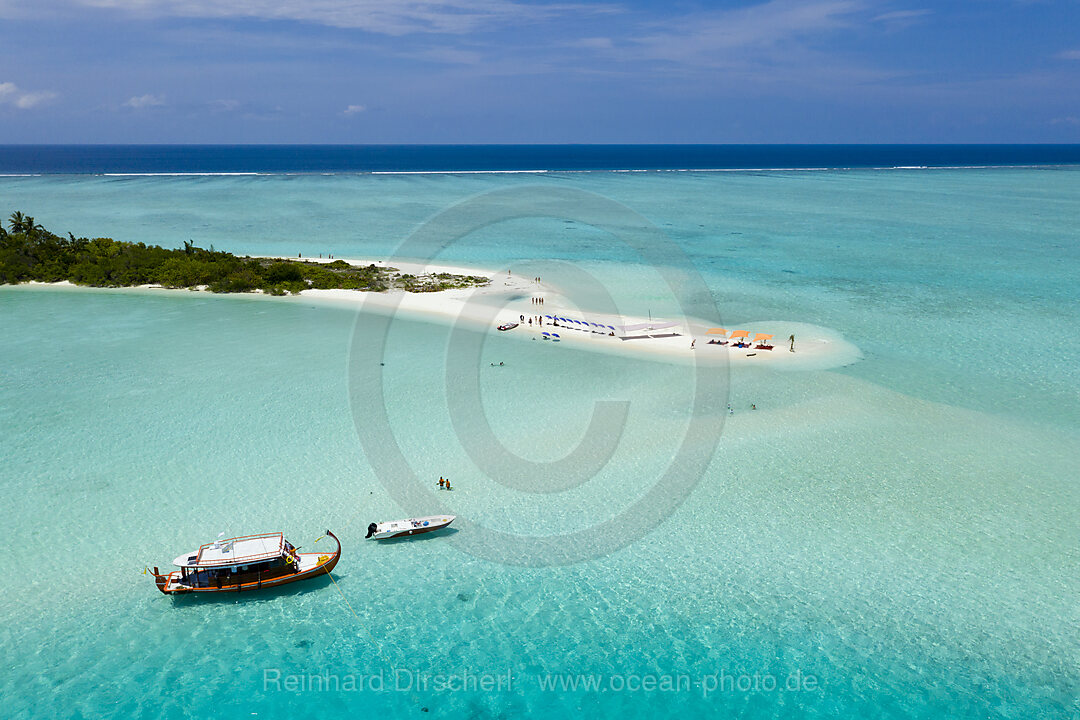 Barbeque Insel Bodumohora, Felidhu Atoll, Indischer Ozean, Malediven