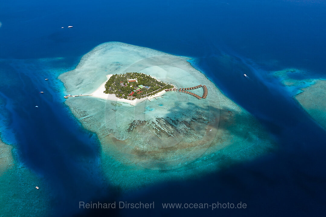 Ferieninsel Alimatha, Felidhu Atoll, Indischer Ozean, Malediven