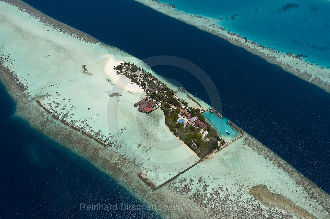 Touristeninsel Ranveli, Ari Atoll, Indischer Ozean, Malediven
