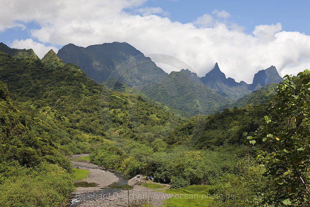 Impressionen des Papenoo Valley, Tahiti, Franzoesisch-Polynesien