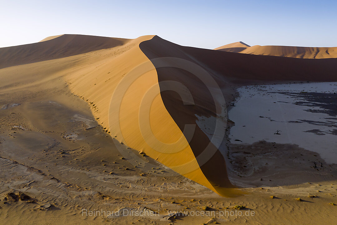 Aerial View of Hiddenvlei, Namib Naukluft Park, Namibia