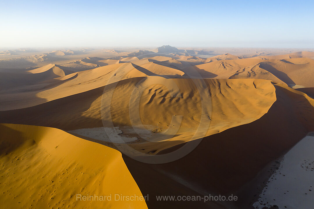 Luftaufnahme des Hiddenvlei, Namib Naukluft Park, Namibia