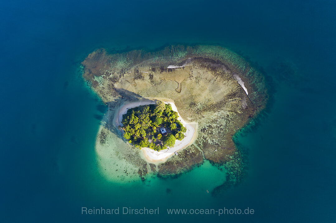 Aerial View of Islands of Balgai Bay, New Ireland, Papua New Guinea