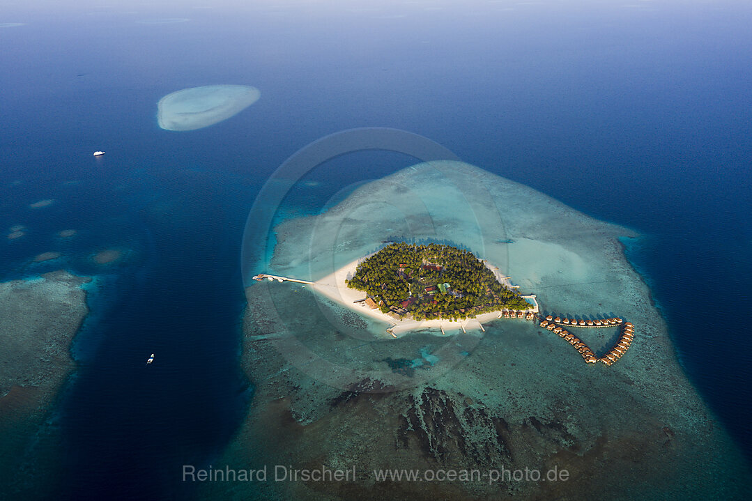 Ferieninsel Alimatha, Felidhu Atoll, Indischer Ozean, Malediven