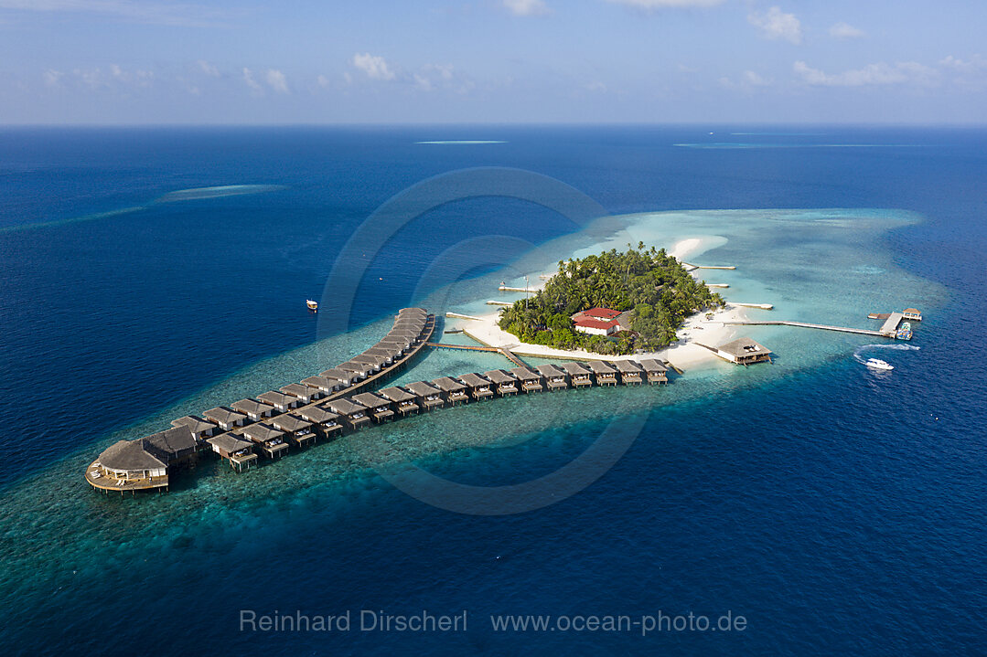 Ferieninsel Dhiggiri, Felidhu Atoll, Indischer Ozean, Malediven