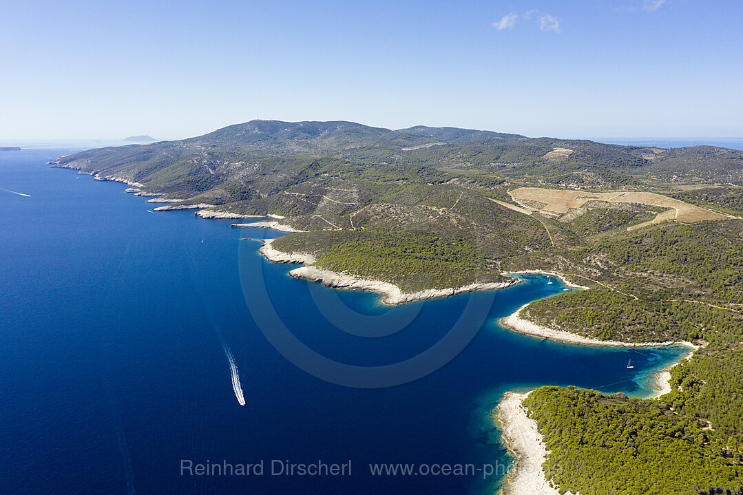 South of Vis Island, Mediterranean Sea, Croatia