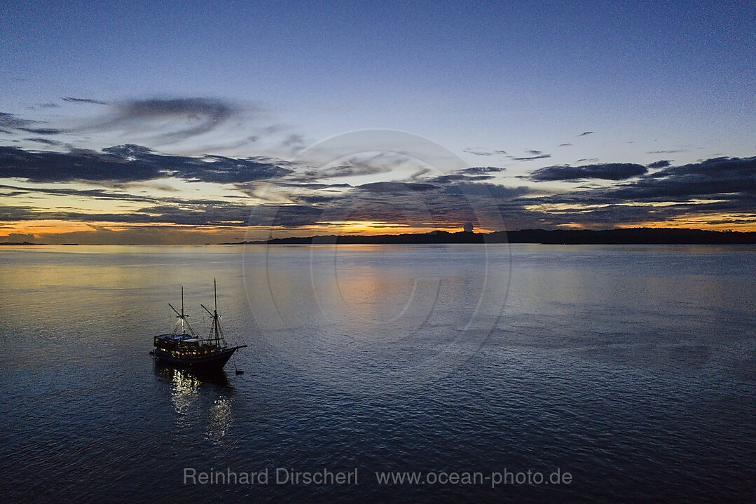 Liveaboard at Raja Ampat, Raja Ampat, West Papua, Indonesia