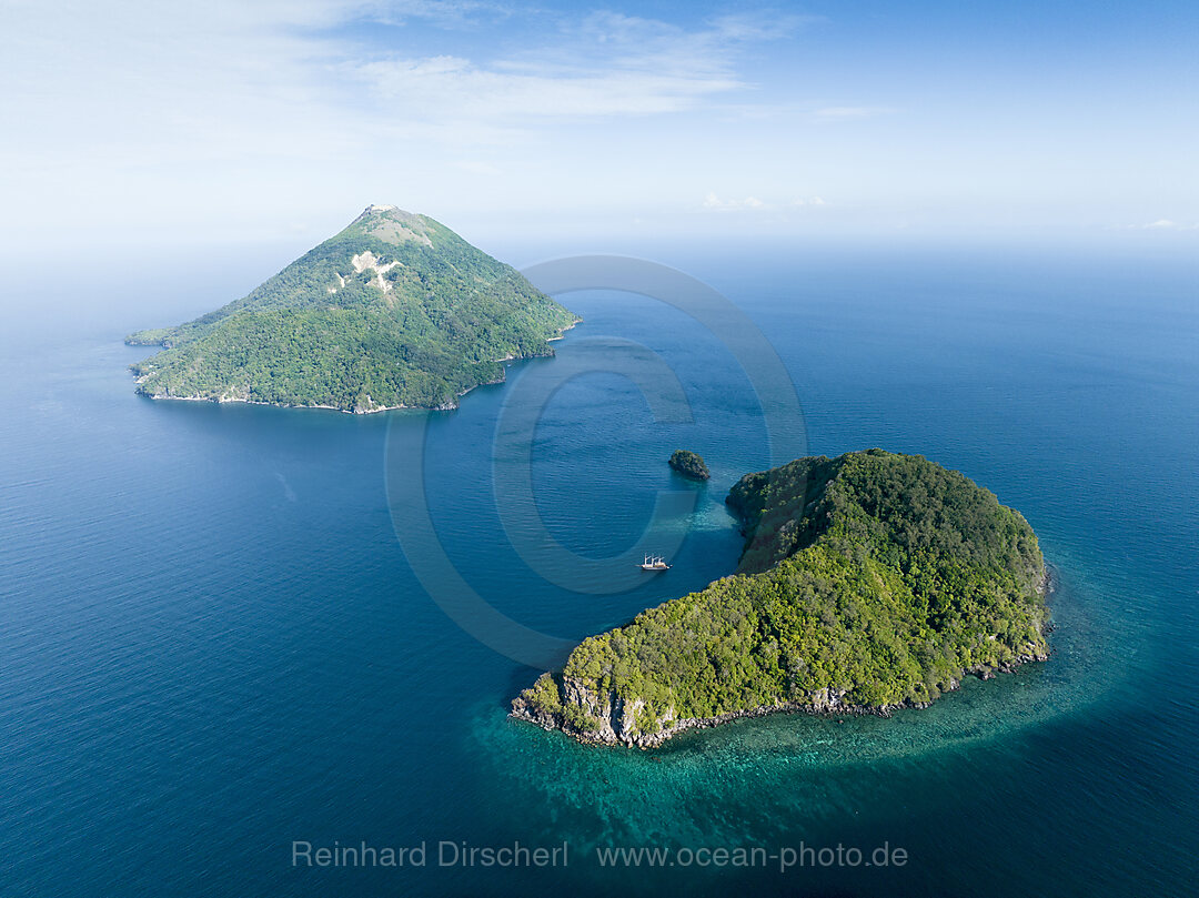 Serua Insel, Pulau Serua, Molukken, Banda Sea, Indonesien