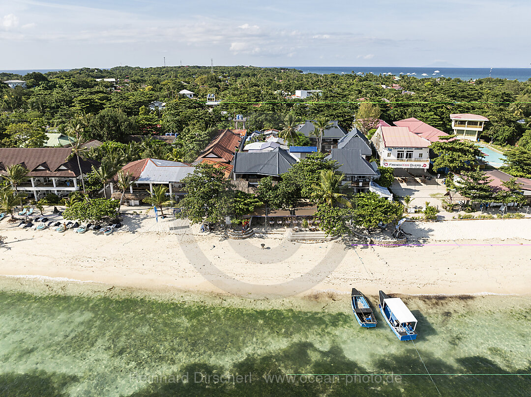 Malalpascua, Aerial View, Malalpascua Island, Cebu, Philippine Sea, Philippines