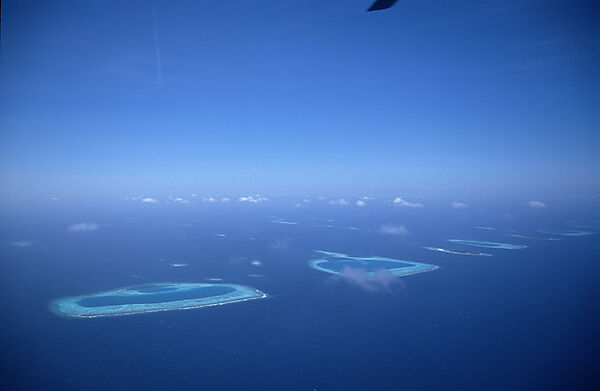 Maledivian Islands from the Air, Maldives Islands