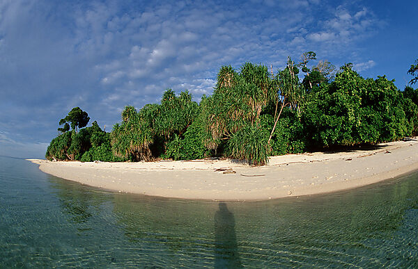 Strand der Insel Lankayan