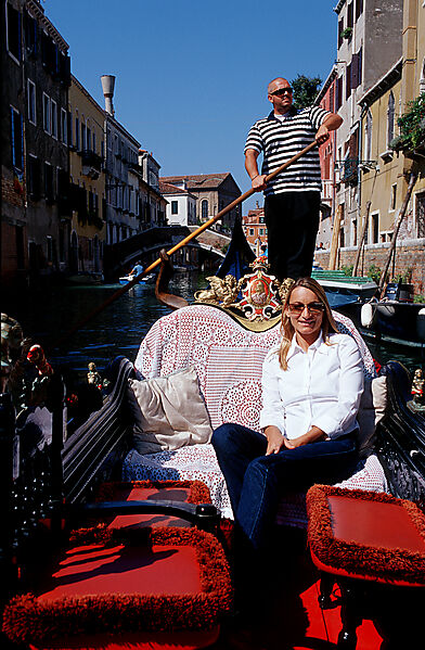 tourist in Gondola