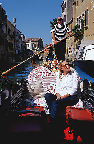 tourist in Gondola