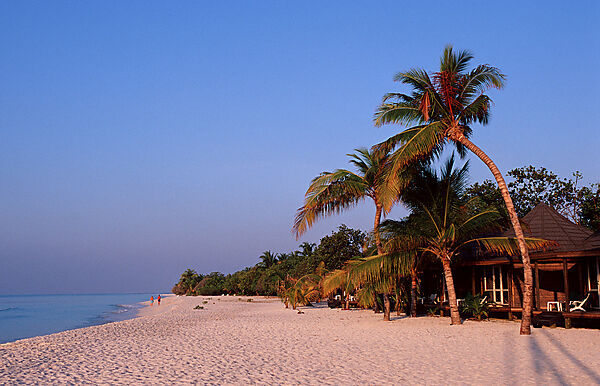 Malediveninsel Kuredu, Strand