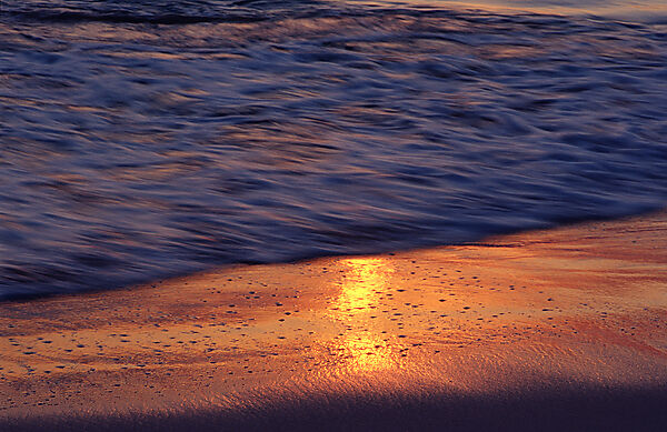 Meereswellen am Strand