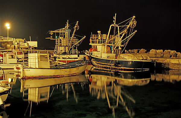 harbour in the night, Mošcenicka Draga