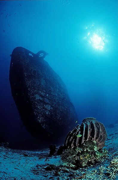 Unbekanntes Schiffswrack