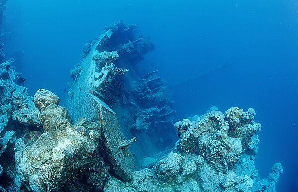 Unknown ship wreck